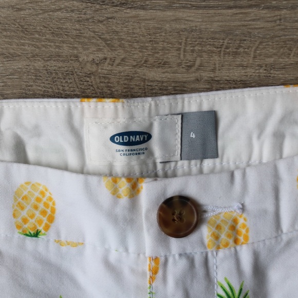 Old Navy Pineapple Shorts - Picture 5 of 6